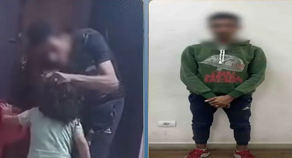 الداخلية: ضبط المتهم في مقطع فيديو بالاعتداء على نجله بالضرب والصفع ومحاولة كيه بيده بإستخدام قداحة