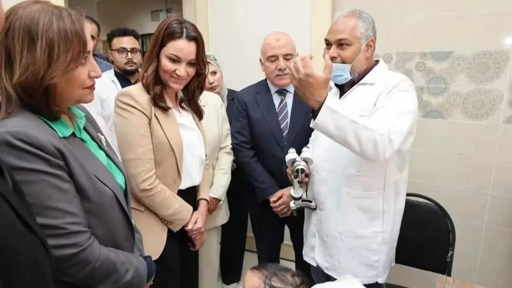 نائب محافظ الجيزة تتفقد القافلة الطبية المجانية بوحدة طب أسرة غرب المطار بجهاز تنمية مدينة 6 أكتوبر الجديدة