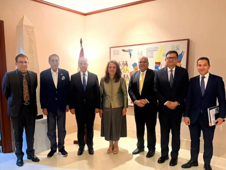 وزير الخارجية يلتقي الرئيس التنفيذي لأحد أكبر الشركات التايلندية العاملة في مجال البتروكيماويات في مصر