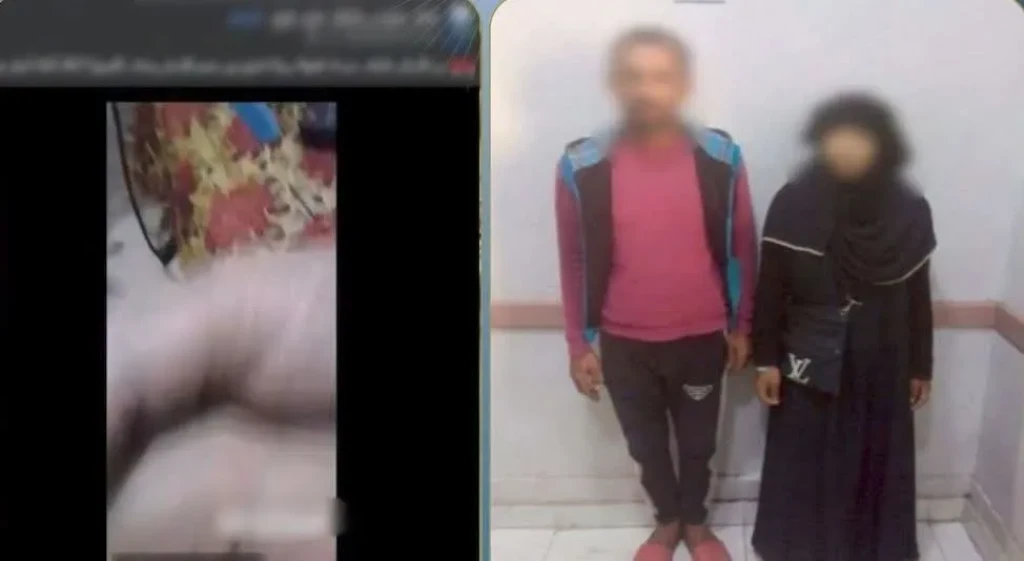 الداخلية: كشف ملابسات مقطع فيديو قيام زوجين بالاعتداء علي طفلة بالضرب وإصابتها