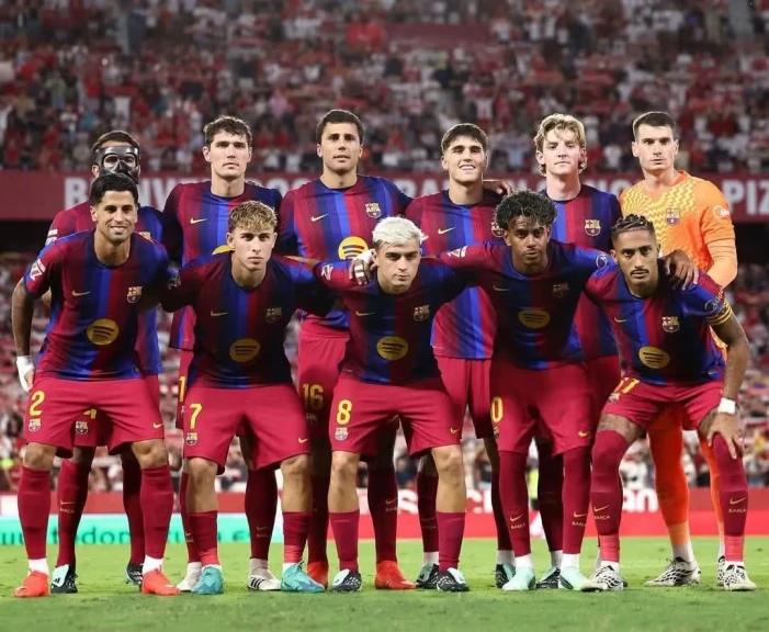 برشلونة يعلن قائمته لمواجهة باريس سان جيرمان في دوري أبطال أوروبا