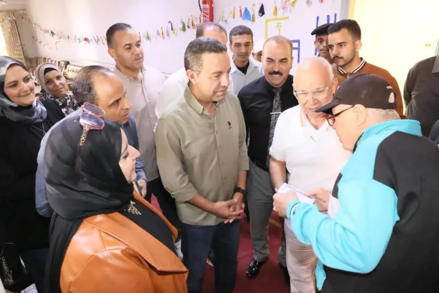 محافظ المنوفية يتفقد دار المسنين للاطمئنان على مستوى جودة الخدمات