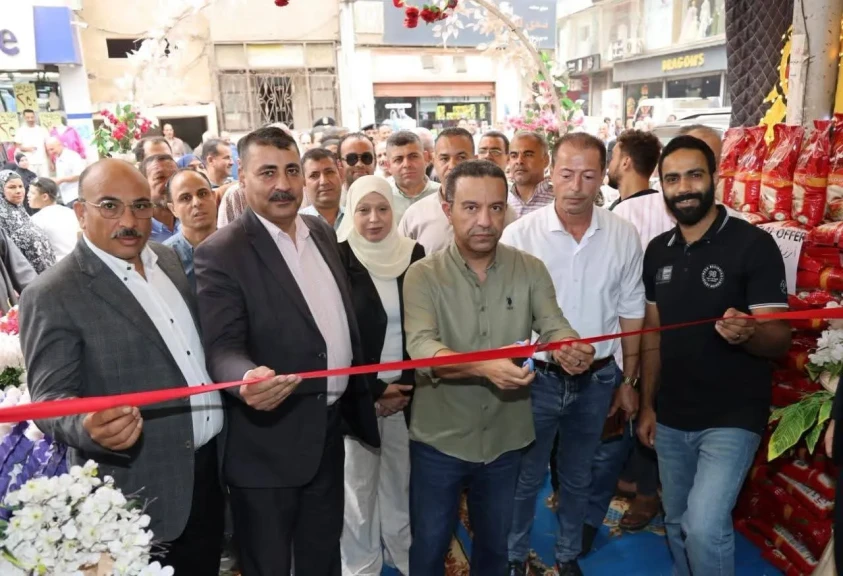محافظ المنوفية  يفتتح  المعرض  الدائم لبيع السلع الغذائية بأسعار مخفضة