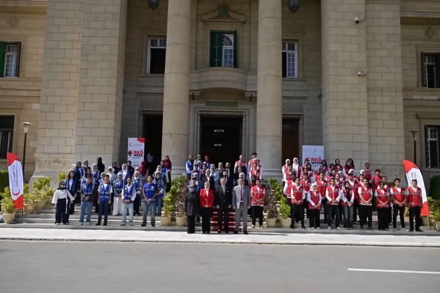 جامعة القاهرة : انطلاق النسخة الثالثة من حملة «الأسبوع الأحمر RED WEEK»