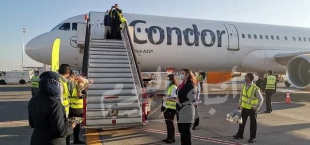 مطار الغردقة يستقبل أولى رحلات شركة Condor الالمانية