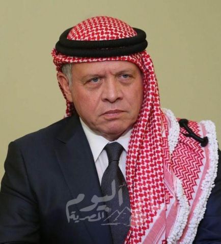 الملك الأردني يعزي الرئيس السيسي بضحايا حادث القطار