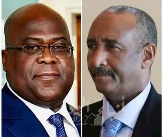 البرهان يؤكد الحرص على توطيد العلاقات بين السودان والكونغو الديمقراطية