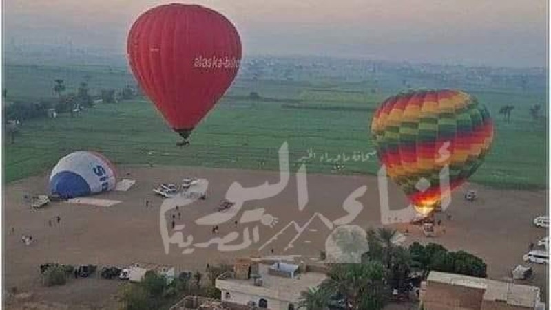 استئناف ”البالون الطائر” في الأقصر بـ 75 رحلة تقل 1650 سائحا