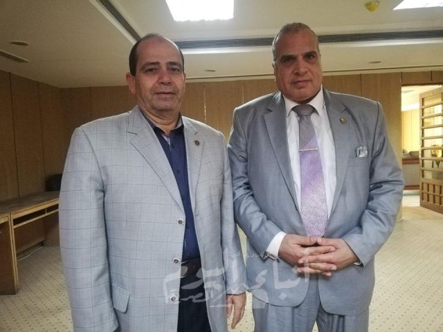 حوار صحفي مع الدكتور أحمد فرحات رئيس جهاز التفتيش الفنى على اعمال البناء